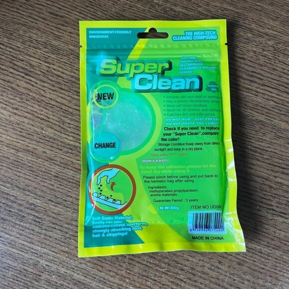 Super Clean High-Tech Cleaning Compound Slime NEW assorted colours - Picture 2 of 2